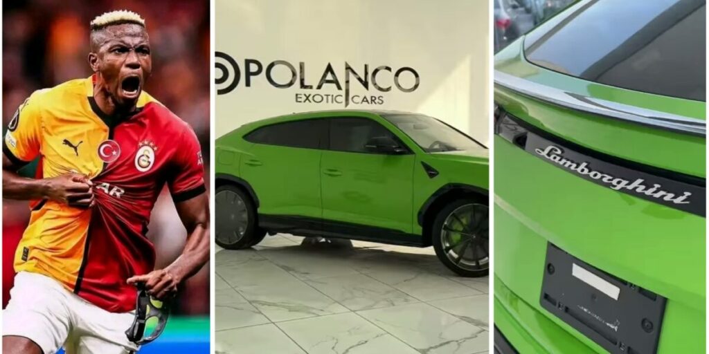 Napoli's Osimhen Celebrates Season with N600m Lamborghini Urus Purchase