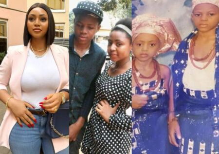 REGINA DANIELS' TOUCHING TRIBUTE REVEALS DEEP SIBLING BOND IN RARE THROWBACK CELEBRATION