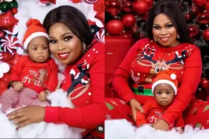 Actress Tawa Ajisefinni's Christmas Dream Finally Becomes Reality with First Child