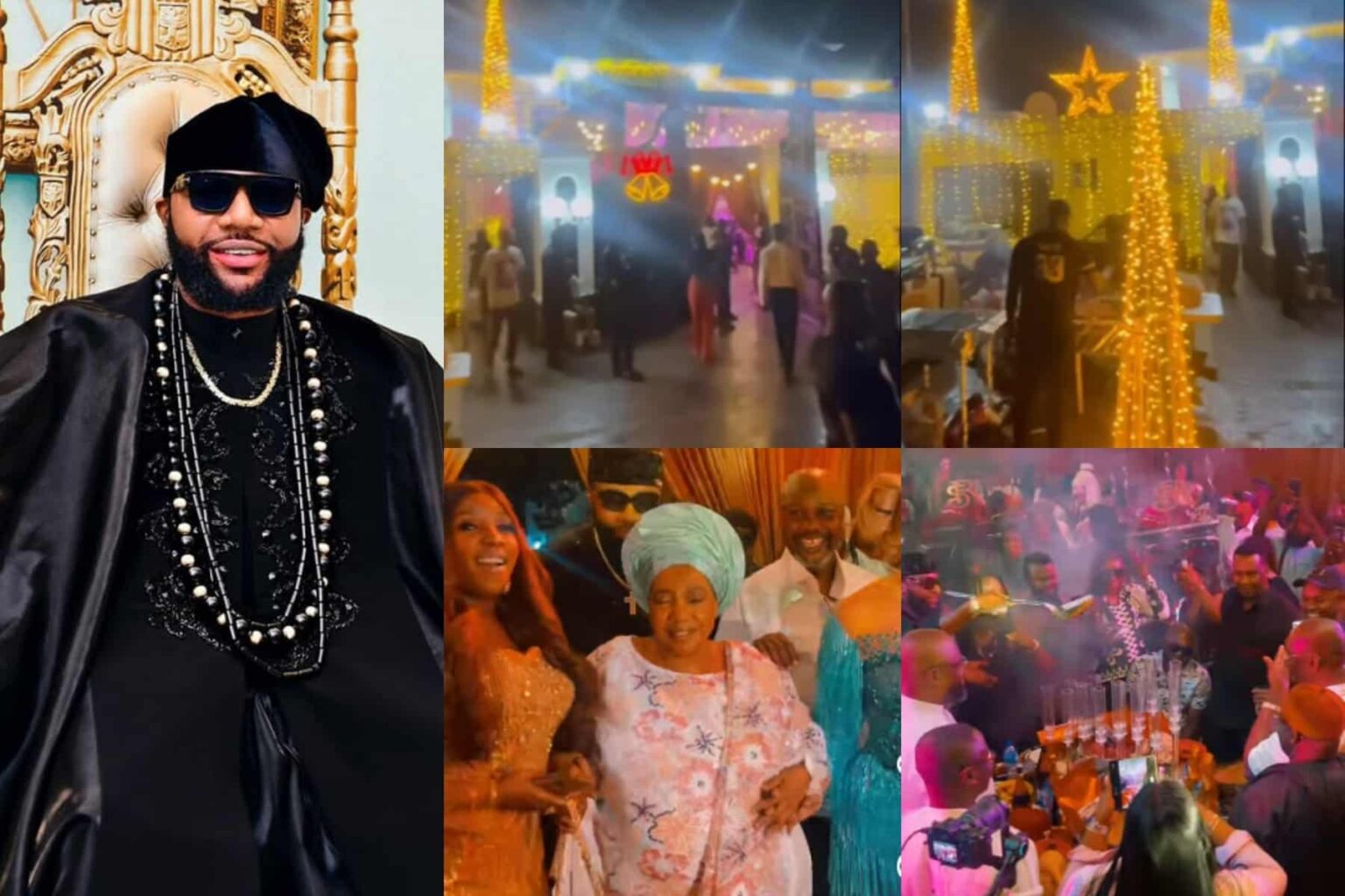 Billionaire E-Money Hosts Star-Studded Celebration for Mother's 70th Birthday Milestone