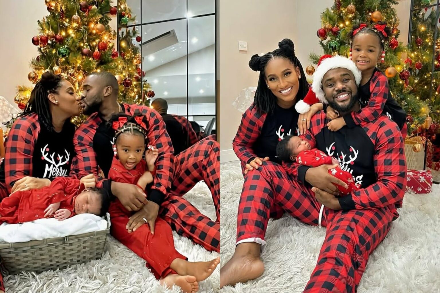 Williams Uchemba Debuts Newborn Son in Festive Christmas Photos