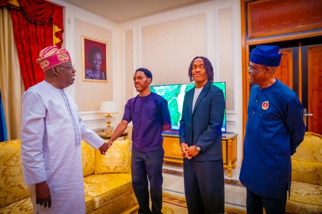 MINISTER WIKE AND SONS' CHRISTMAS VISIT TO PRESIDENT TINUBU DEEPENS POLITICAL BONDS