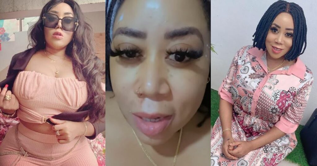 Growing Concern as Actress Moyo Lawal's Latest Skincare Video Sparks Health and Wellness Debate