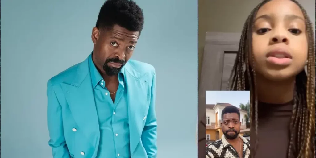 Basketmouth's Daughter Schools Comedy King on Social Media Etiquette