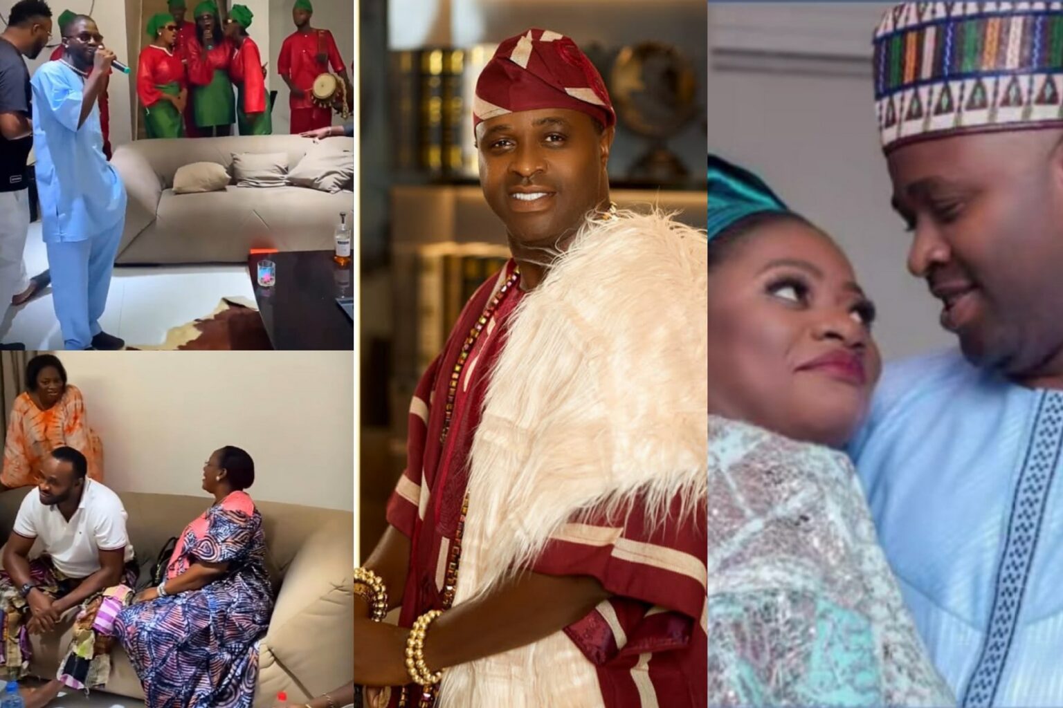 Femi Adebayo's Birthday Celebration Turned Magical by Wife's Musical Surprise