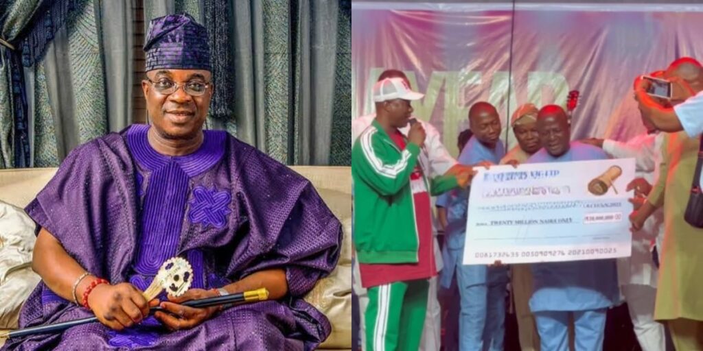 KWAM 1 Stuns Audience with N20M Gift to Veteran Band Member