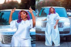 Anita Joseph's Birthday Brings Spectacular Range Rover Surprise from MC Fish