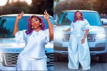 Anita Joseph's Birthday Brings Spectacular Range Rover Surprise from MC Fish