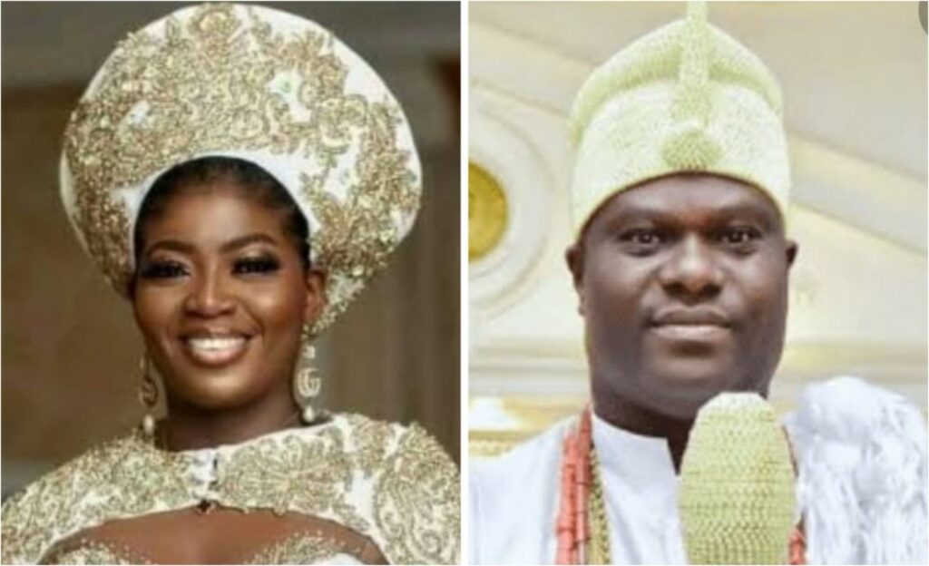 Olori Ashley's Heartfelt New Year Tribute Celebrates Love and Legacy with Ooni of Ife