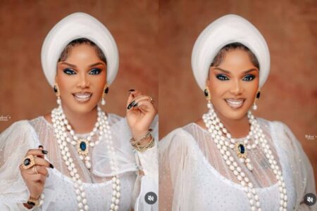 IYABO OJO COMMANDS ATTENTION AT RAZAQ OKOYA'S 85TH BIRTHDAY CELEBRATION