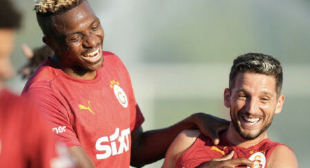 Nigerian Star Osimhen Back in Training as Galatasaray Prepares for Crucial League Clash