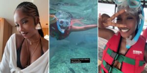 Tiwa Savage Compares Music Industry Sharks to Real Ones After Underwater Adventure