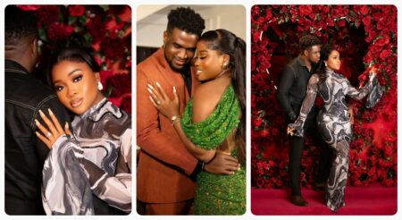 Veekee James and Femi Atere Celebrate First Wedding Anniversary